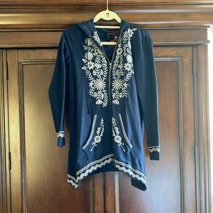 Johnny was sweatshirt